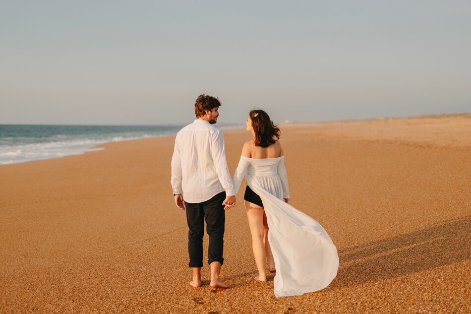 photographe-grossesse-bayonne-seance-couple-plage