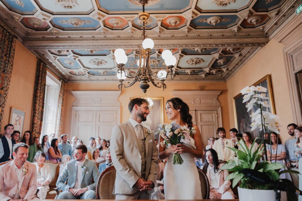 cérémonie de mariage à la mairie de bayonne