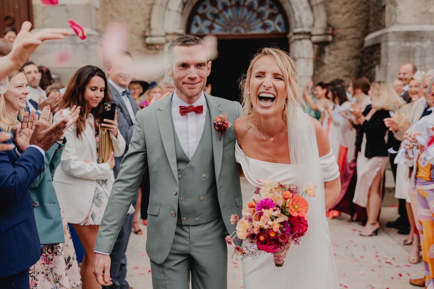 Mariage au domaine Etxezahar: chic et festif