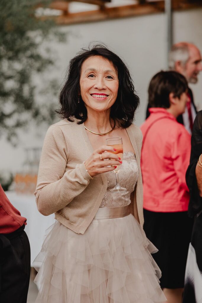cocktail d'un mariage à bardos au domaine etxezahar dans le pays basque