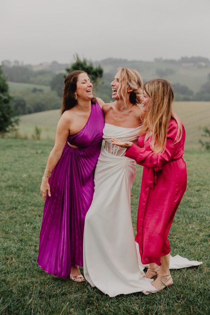 cocktail d'un mariage à bardos au domaine etxezahar dans le pays basque