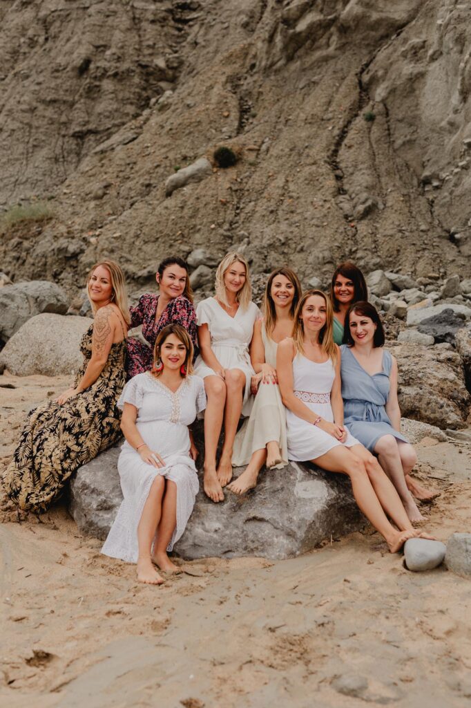seance photo evjf à biarritz entre copines