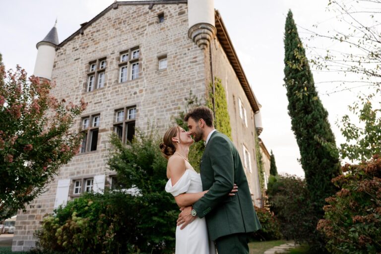 Mariage dans les jardins de Maison Belzunce